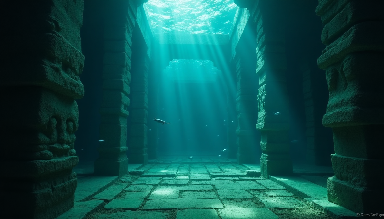 Submerged temple - the hidden crossroads